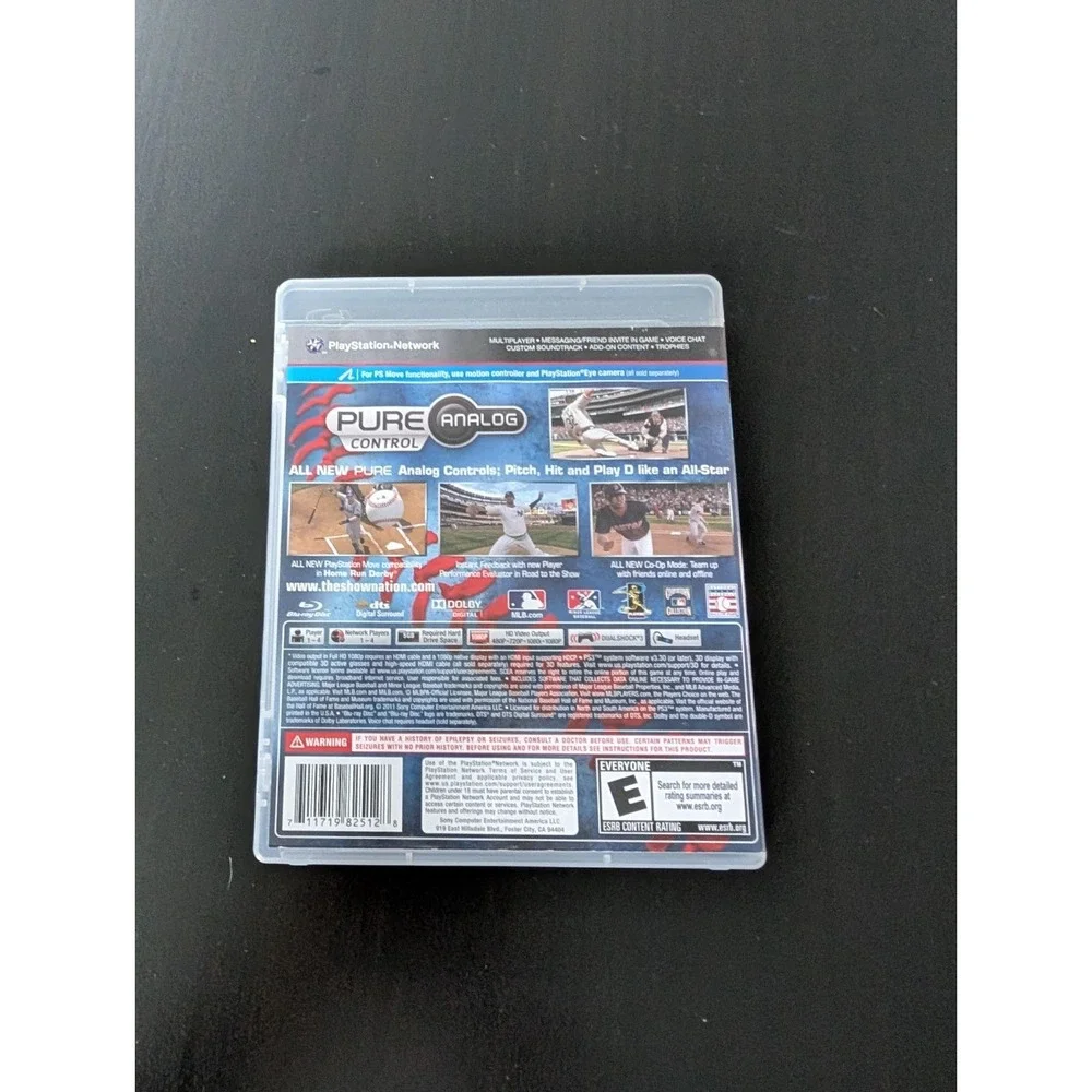 MLB 11: The Show (PlayStation 3 PS3, 2010) Complete w/ Manual CIB